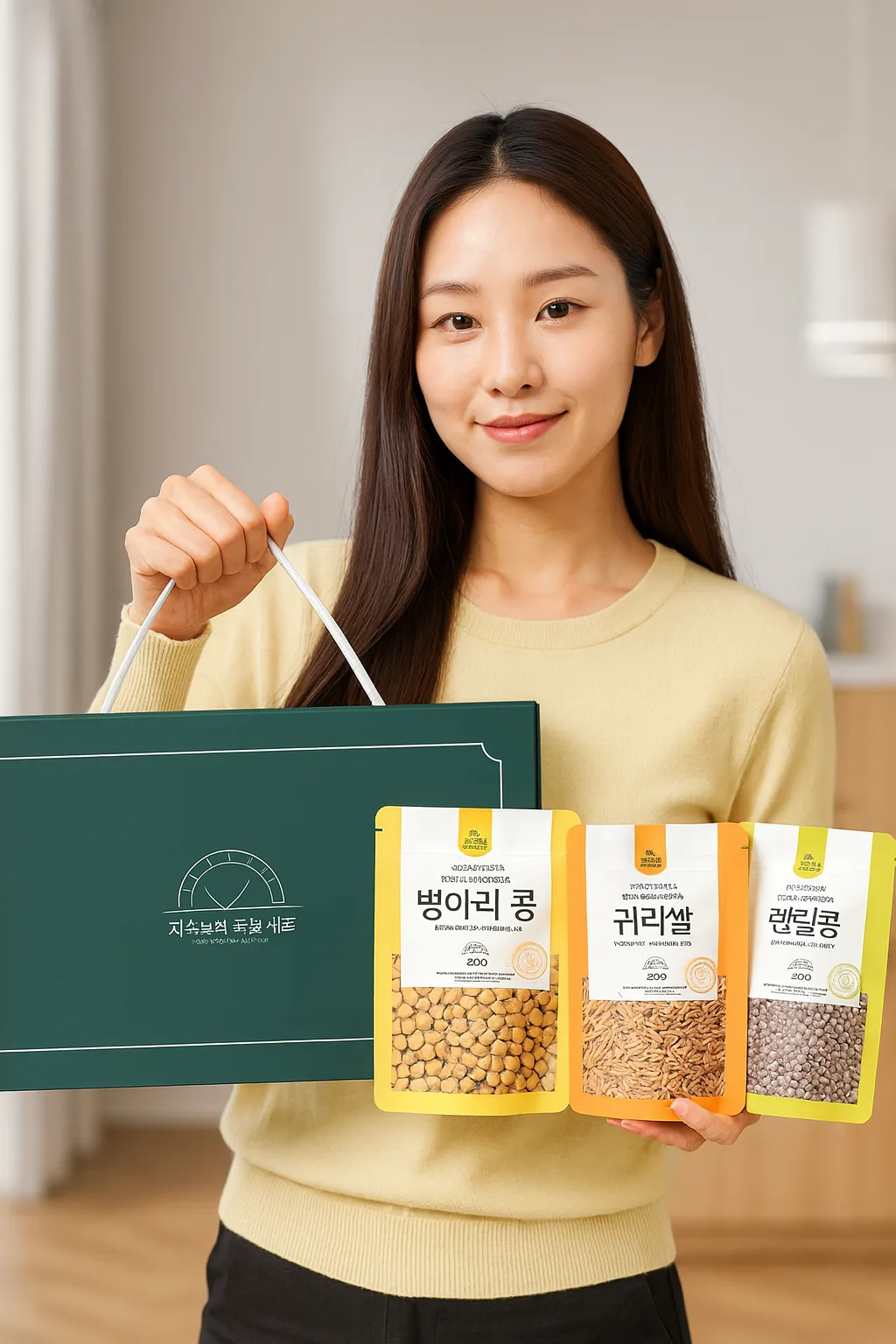 자연쉐프 저속노화 곡물3종 선물세트