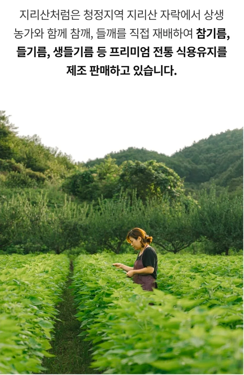 상품코드 : JR002 지리산처럼 고소한 들깨생수제비