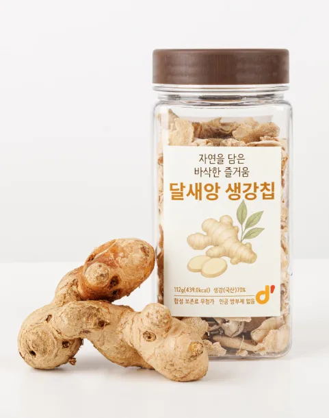 달새앙 달콤바삭 생강칩 112g