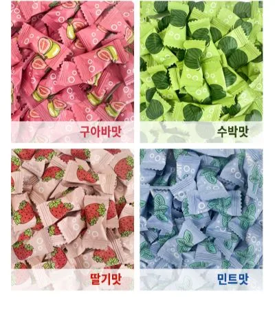 비타픽 쿨링향 캔디 100g x 24개