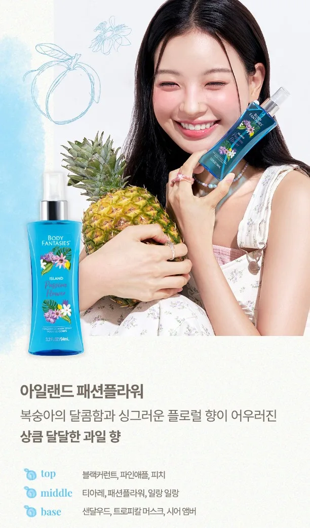 상품코드 : BP007 바디판타지 퍼퓸 바디미스트 94ml