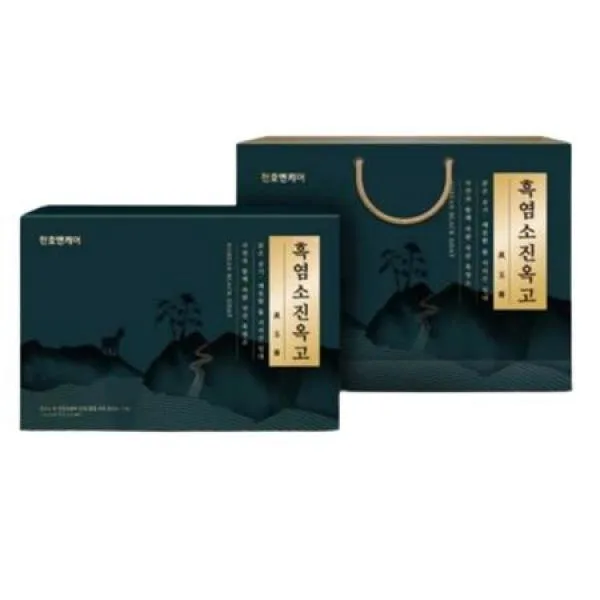 [천호엔케어] 흑염소 진옥고 세트 15g x 50포 + 쇼핑백