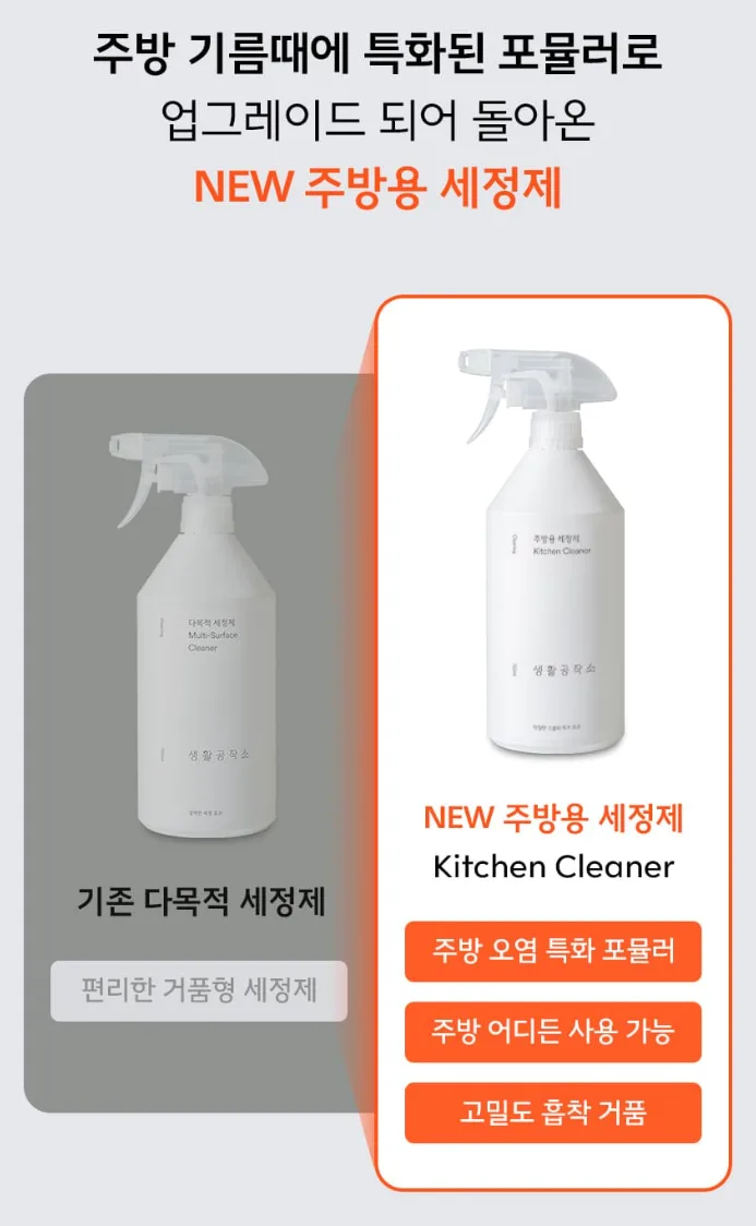 주방용세정제 750ML