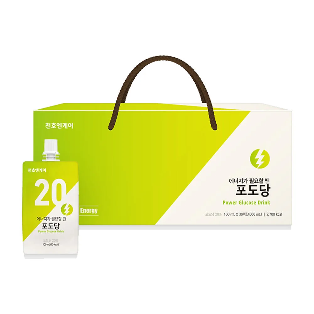 [천호엔케어] 포도당 100mL x 30개입
