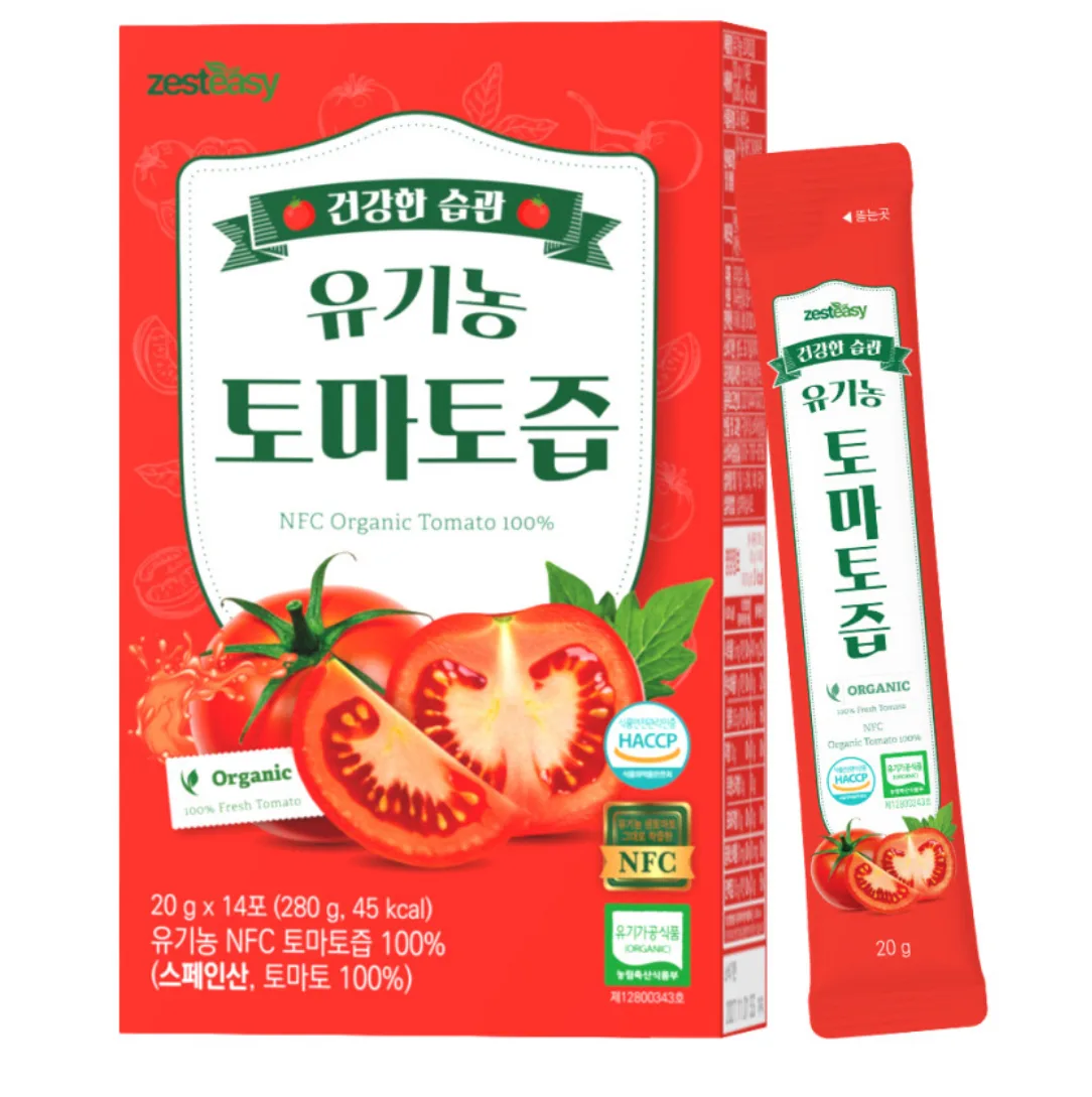제스티지 NFC 유기농 토마토즙 20g×14포