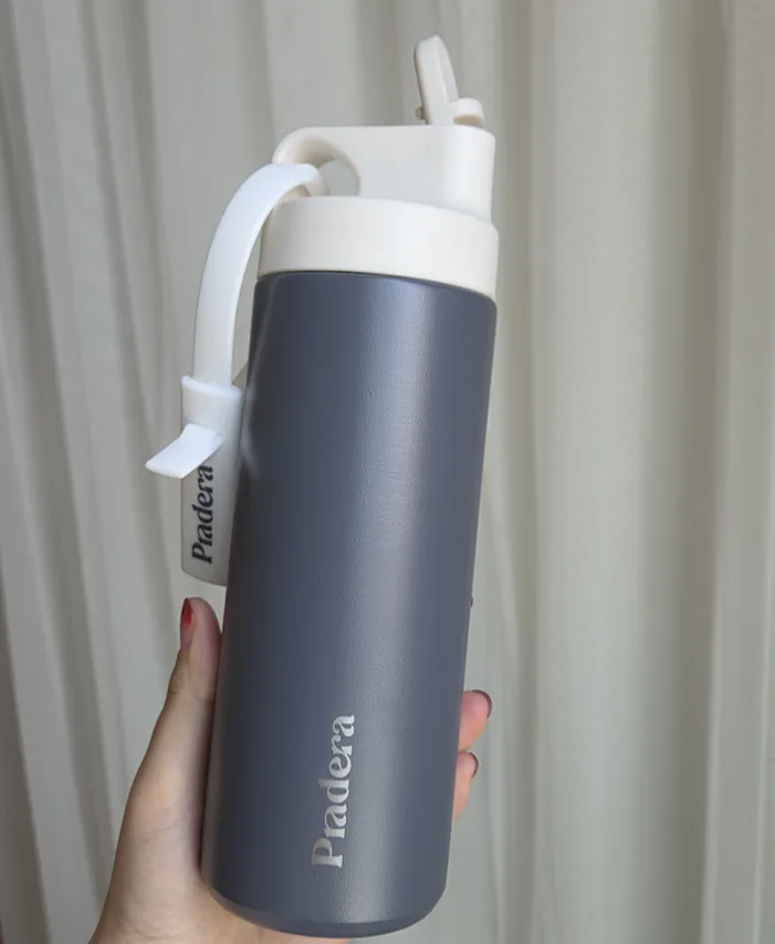 상품코드 : FR007 AirSip 보온보냉 스트로우 한손 텀블러 550ml