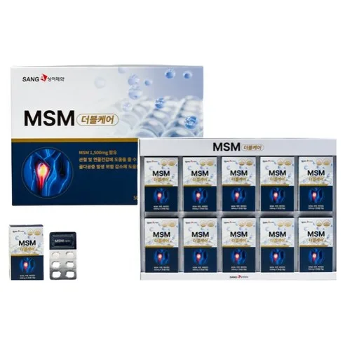 [상아제약] MSM 더블케어 500ml*10개입