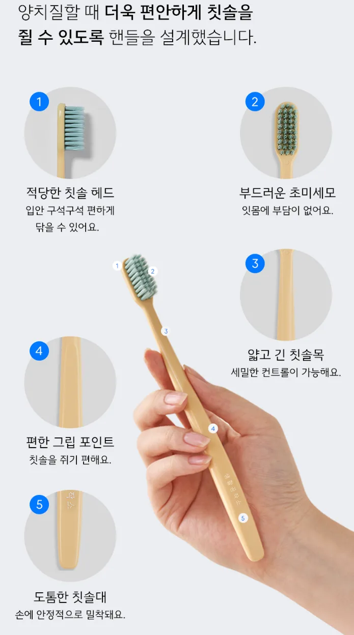 초미세모 칫솔 12EA