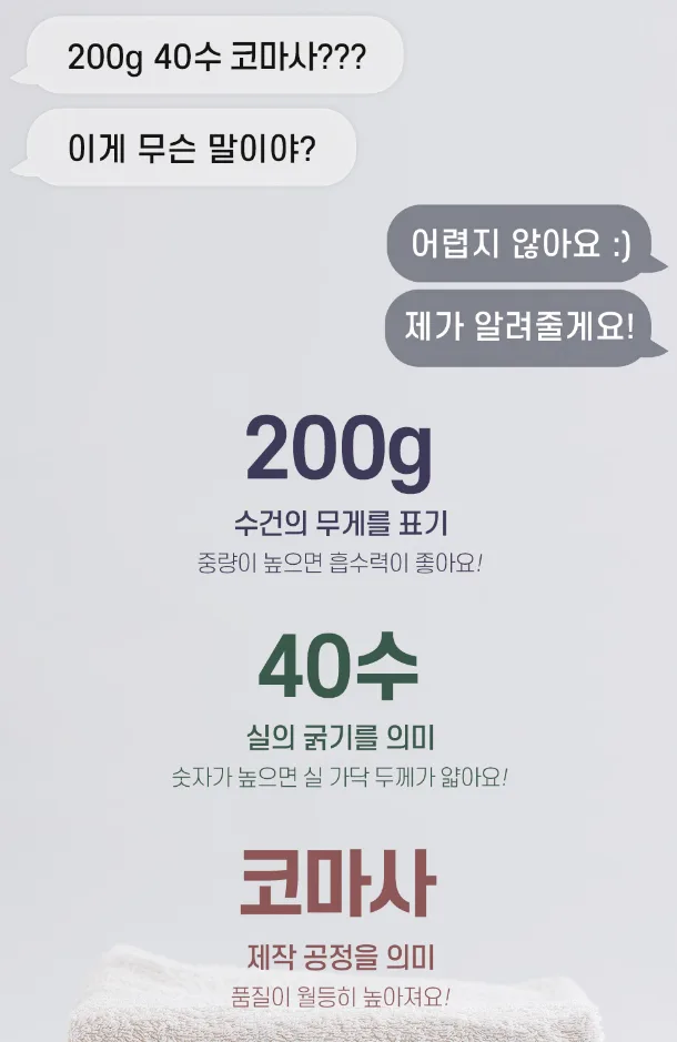 코튼하모니 200g 40수 프리미엄 패턴 호텔수건 5매세트