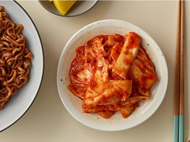 상품코드 : HAN002 왕애밥상 매운실비김치 500g