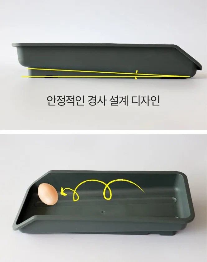 상품코드 : NDN003 국내제작 니드락 슬라이딩 계란 트레이 1+1