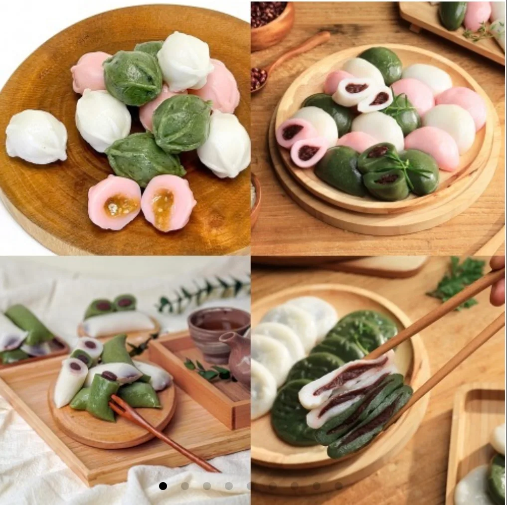 굳지 않는 전통떡 4종! 꿀떡 바람떡 앙금절편 가래떡 500g