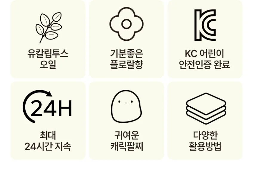 상품코드 : MMK002 무무키토 모기기피 크리밍 썸머팔찌 35개입