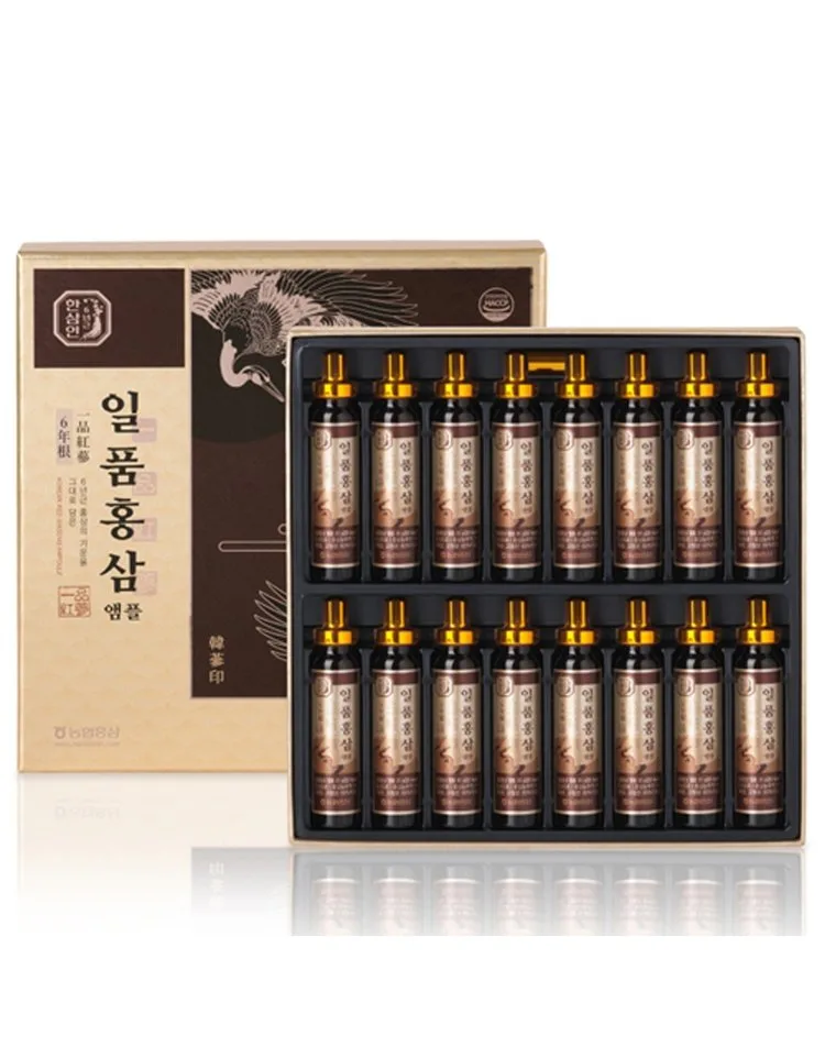 [농협홍삼 한삼인] 일품홍삼 앰플 20ml × 16병 + 쇼핑백
