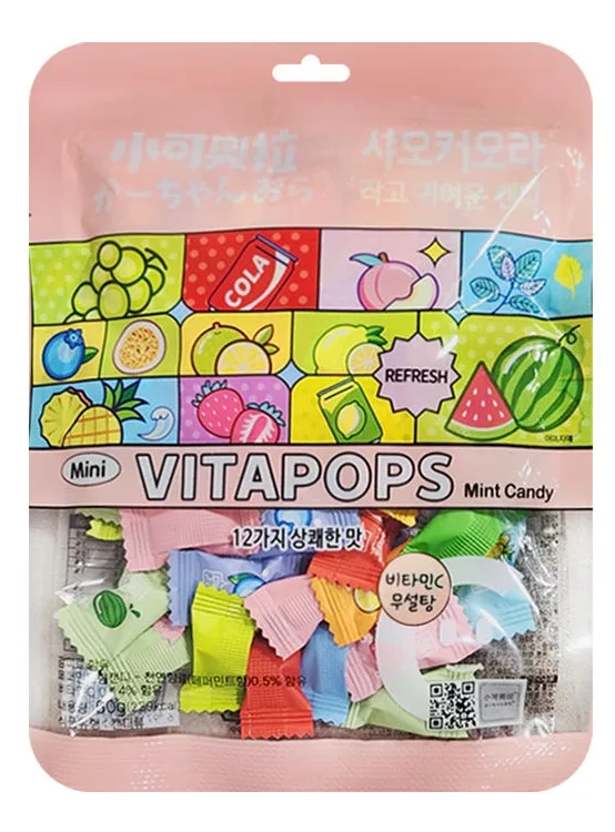 샤오커오라 비타팝스 캔디 60g (낱개발주용)
