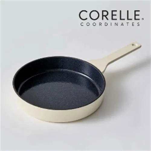 [코렐] 코디네이츠 무쇠 애슐리 아이보리 22cm 프라이팬 원형