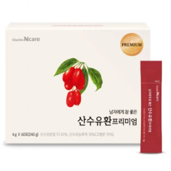 [천호엔케어] 산수유환 프리미엄 4g x 60포