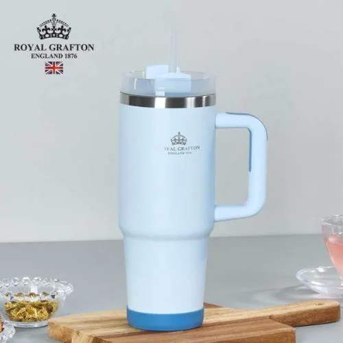 [로얄그래프톤] 보온/보냉 빅머그 텀블러 라이트블루 900ml
