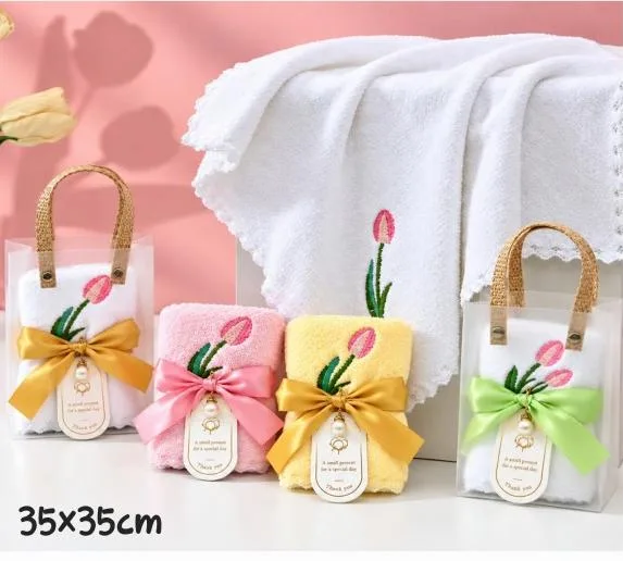상품코드 : S322 플라워 극세사 자수 주방 타올 1p