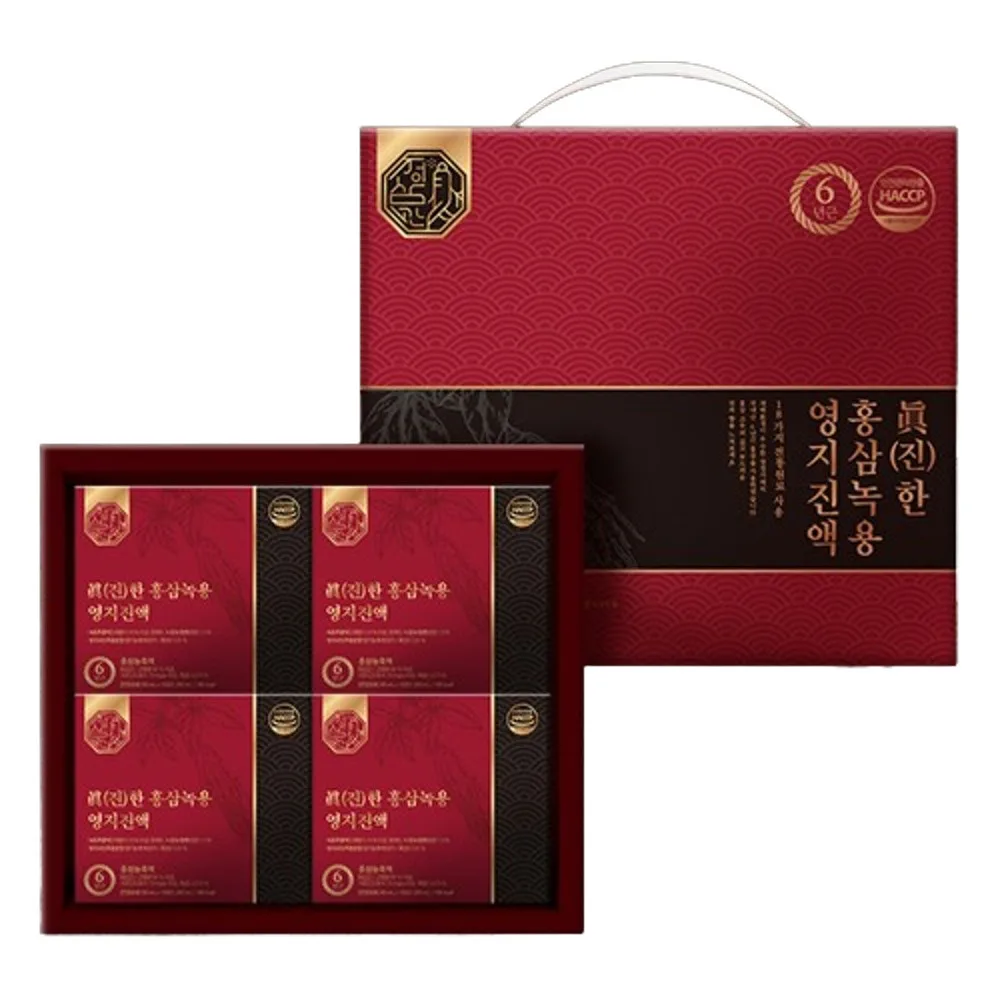 [락티브] 眞(진)한 홍삼녹용 영지진액 (80g x 60포)
