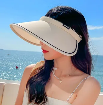 롤업 자외선차단 휴대용 썬캡 (낱개발주용)