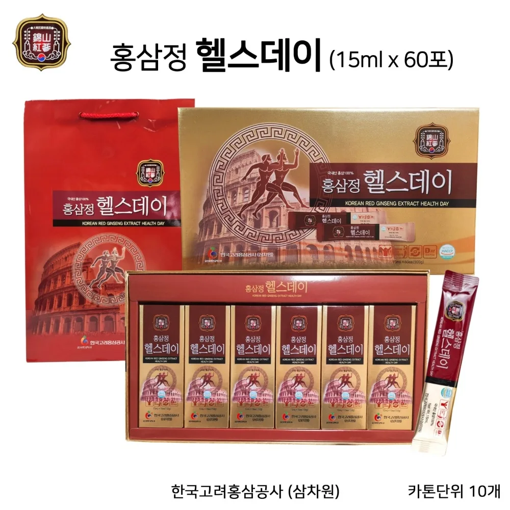 홍삼정 헬스데이 15ml x 60포 선물세트