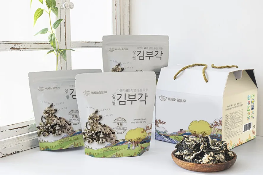 당산나무 김부각 1호 세트 (김부각 40g 3봉)