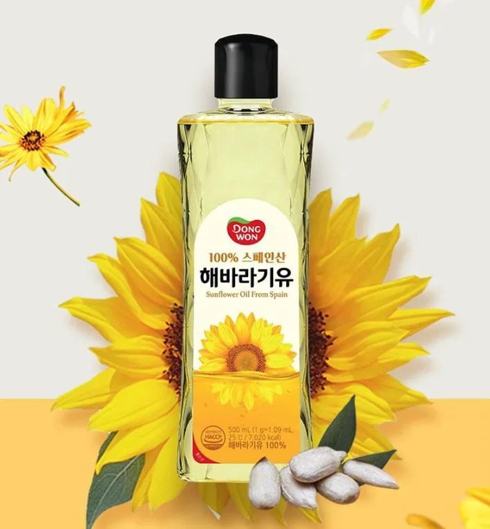 동원 해바라기유 PET 500ml 2P