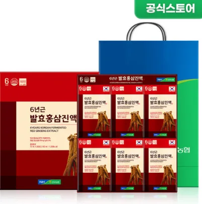 진부농협 6년근 발효홍삼진액 70ml x 30포