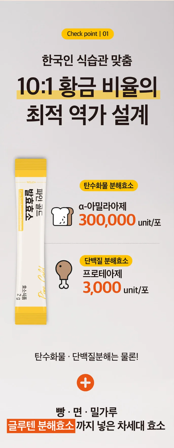 상품코드 : MM002 [메디맥스] 브로멜라인 파인애플 효소 파인골드 발효효소 2gx30포
