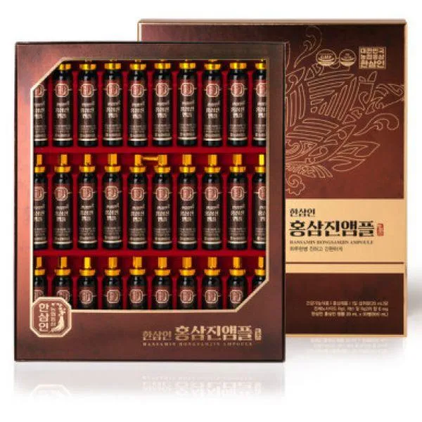 [농협홍삼 한삼인] 홍삼진앰플 20mL x 30병