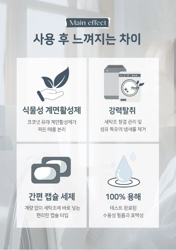 상품코드 : SD019 [수뜰리에] 파워 캡슐 세탁조클리너