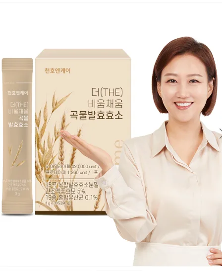 천호엔케어 더비움 채움 곡물발효효소 3G*30포