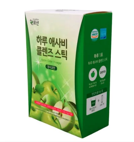 하루 애사비 클렌즈 스틱 청사과맛 15g x 30포