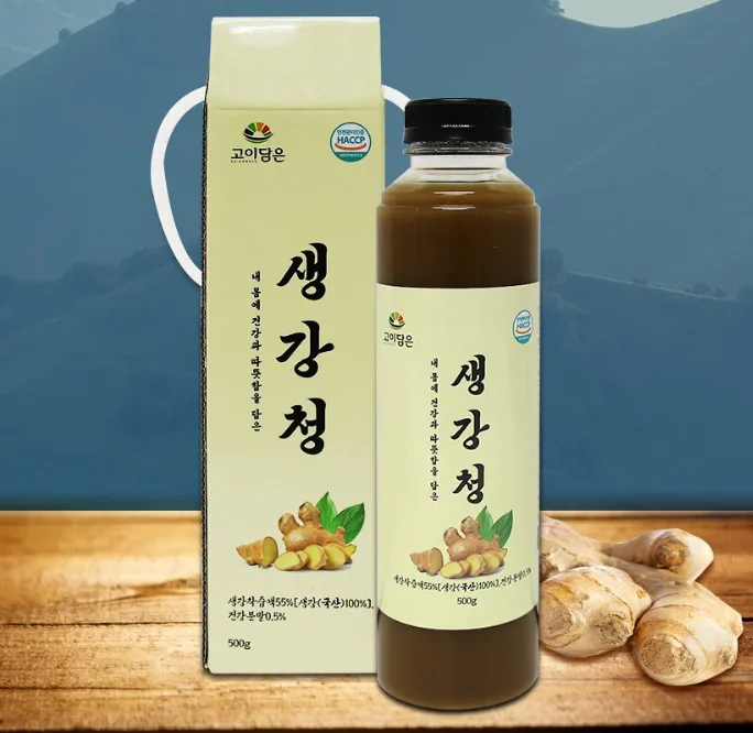 고이담은 생강청 500g(1병)