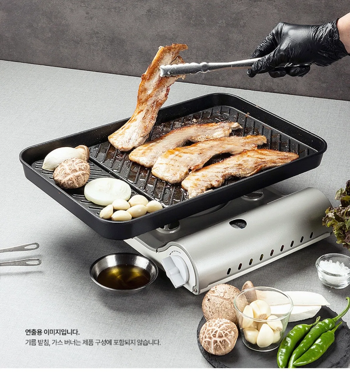 상품코드 : H3781 햄튼 수퍼 와이드 그릴팬(고기불판) HT-WGP