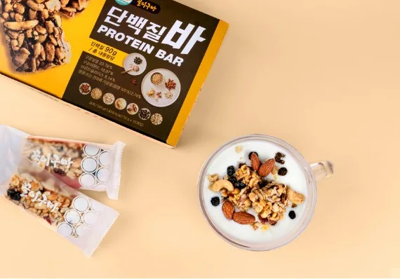 꿀이구마 견과 듬뿍 단백질바 10p