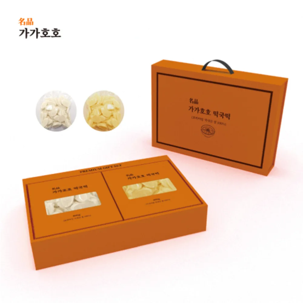 [가가호호] 명품 프리미엄 떡꾹떡 선물세트 800g (400g 2봉)