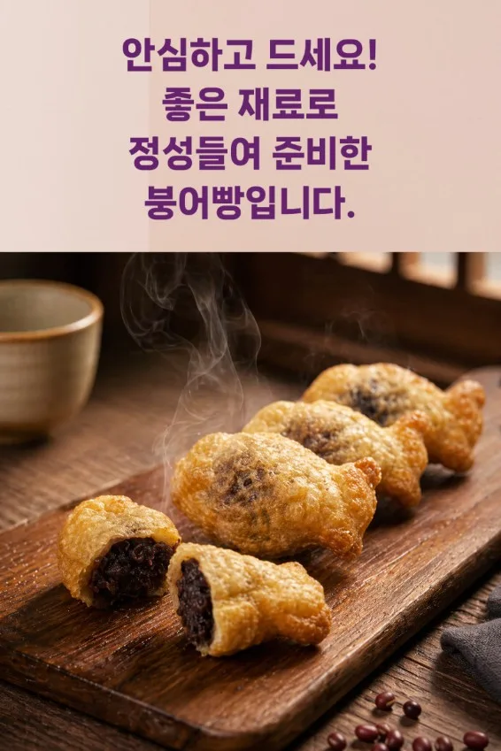 상품코드 : BSC007 [붕어당] 미니 붕어빵 750g (통팥앙금 / 슈크림)