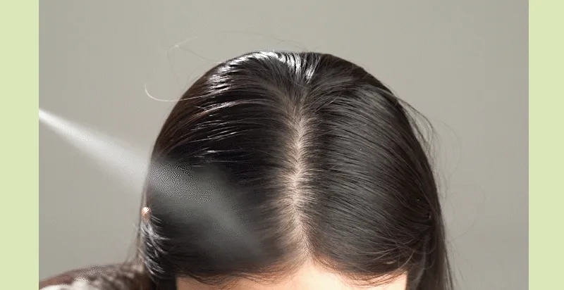 떡진머리 노세범 드라이샴푸 그린블라썸향 211ml