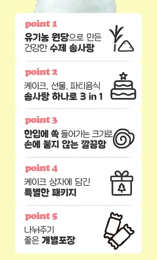 상품코드 : PSM004 [샤르봉봉] 수제 케이크 솜사탕 (4gx16개입)