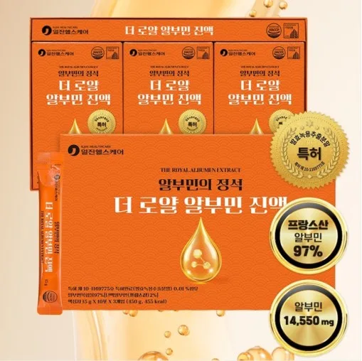 일진 헬스케어 알부민의 정석 더 로얄 알부민 진액 15G X 30포