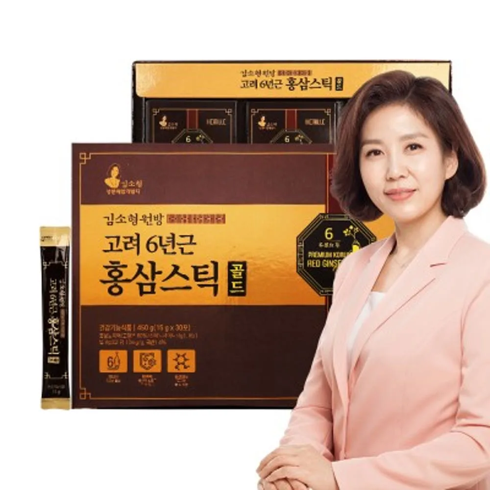 [김소형원방] 고려6년근 홍삼스틱골드