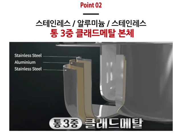 상품코드 : SB011 몬타 5분 누룽지 가마솥 냄비 3-4인용