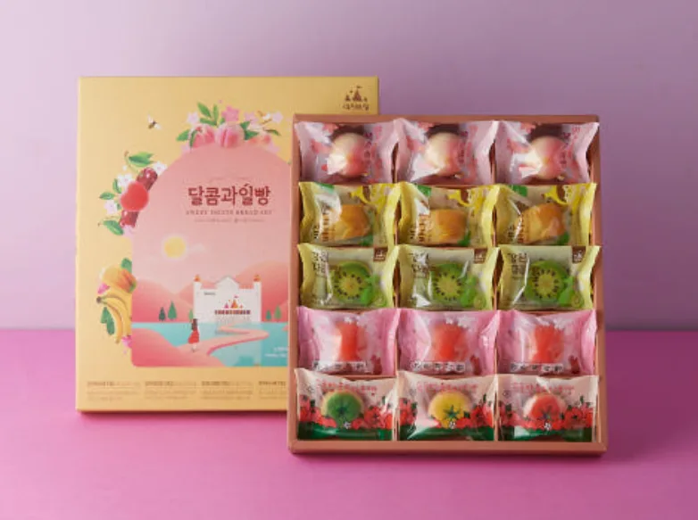 [과자의 성] 달콤 과일빵 (15입)