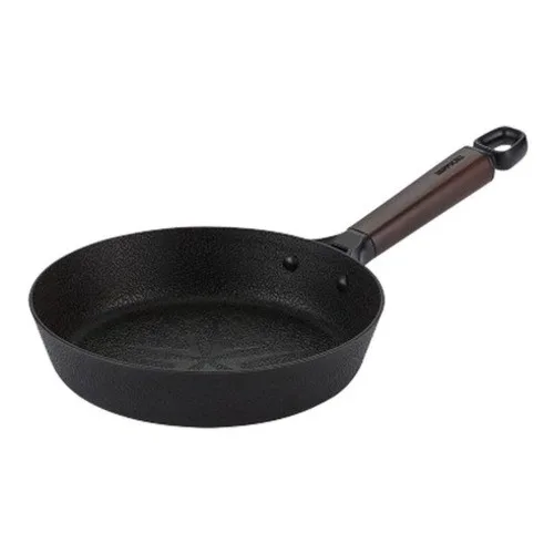 [해피콜] 누아르 레드라벨 IH 궁중팬 26cm (통우드핸들) (4001-0122-11)