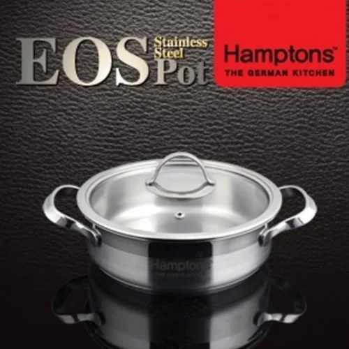 [햄튼] EOS 인덕션 3중 바닥 냄비 20CM(전골) (HEOS-20C)