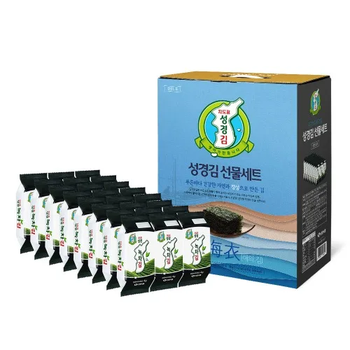 지도표 성경김 선물 L호 (낱개발주용)