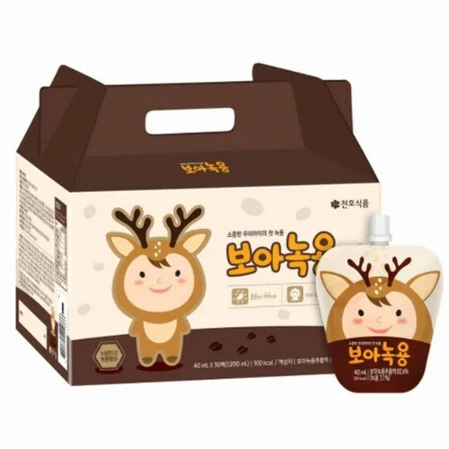 [천호엔케어] (신)보아녹용 40mL*30팩