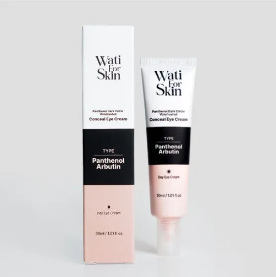 [와티포스킨] 톤업케어 판테놀 보르프로샷 컨실 아이크림 30ml